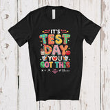 MacnyStore - Personalized It's Test Day You Got This; Colorful Test Day Custom Name Teacher Testing T-Shirt