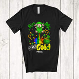 MacnyStore - Personalized Kiss Me I Fart Gold; Humorous St. Patrick's Day Custom Name Sheep; Irish Shamrocks T-Shirt