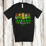 MacnyStore - Personalized Labor And Delivery Nurse; Lovely St. Patrick's Day Groovy; Custom Name L&D Nurse T-Shirt