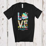 MacnyStore - Personalized Love Librarian; Fantastic Easter Egg Hunting; Custom Name Lunch Lady Jobs T-Shirt