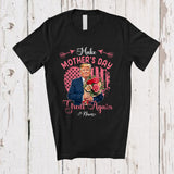 MacnyStore - Personalized Make Mother's Day Great Again; Humorous US Flag Trump; Custom Name Family T-Shirt