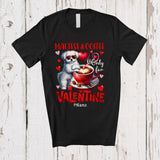 MacnyStore - Personalized Maltese And Coffee Only For Valentine; Lovely Custom Name Single; Animal T-Shirt