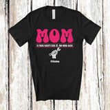 MacnyStore - Personalized Mom If She Can't Fix It; Proud Mother's Day Custom Name Engineer Mechanic; Family T-Shirt