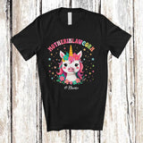MacnyStore - Personalized Motherinlawcorn; Amazing Mother's Day Unicorn Face; Custom Name Family Group T-Shirt