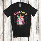 MacnyStore - Personalized Nanacorn; Amazing Mother's Day Unicorn Face; Custom Name Family Group T-Shirt