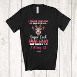 MacnyStore - Personalized Never Dreamed To Be Cool Goat Lady; Lovely Custom Name Farmer Farming T-Shirt