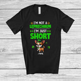 MacnyStore - Personalized Not a Leprechaun I'm Just Short; Lovely St. Patrick's Day Custom Name Chihuahua T-Shirt