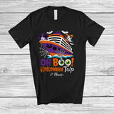 MacnyStore - Personalized Oh Boo Halloween Trip; Amusing Custom Name Witch Boo Cruise Ship; Vacation T-Shirt
