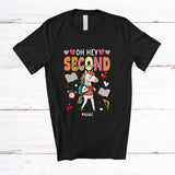 MacnyStore - Personalized Oh Hey Second Grade; Joyful Back To School Custom Name Girl Unicorn Students T-Shirt