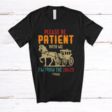 MacnyStore - Personalized Patient With Me From The 1950s; Amazing Father's Day Custom Name Classic Dad Family T-Shirt
