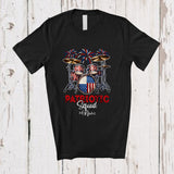 MacnyStore - Personalized Patriotic Squad; Amusing 4th Of July Custom Name Drum Player Drummer; Patriotic T-Shirt
