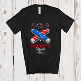 MacnyStore - Personalized Patriotic Squad; Amusing 4th Of July Custom Name Harmonica Player; Patriotic T-Shirt