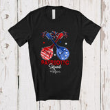 MacnyStore - Personalized Patriotic Squad; Amusing 4th Of July Custom Name Mandolin Player; Patriotic T-Shirt
