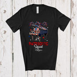 MacnyStore - Personalized Patriotic Squad; Amusing 4th Of July Custom Name Piano Player; Patriotic T-Shirt