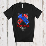 MacnyStore - Personalized Patriotic Squad; Amusing 4th Of July Custom Name Trumpet Player; Patriotic T-Shirt