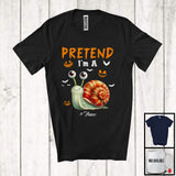 MacnyStore - Personalized Pretend I'm A Snail; Creepy Halloween Custom Name Snail; Animal Lover T-Shirt