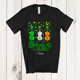 MacnyStore - Personalized Shenanigans Squad; Happy St. Patrick's Day Three Cellos Custom Name Player T-Shirt