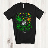 MacnyStore - Personalized Shenanigans Squad; Happy St. Patrick's Day Three Drums Custom Name Player T-Shirt