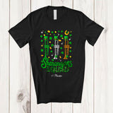 MacnyStore - Personalized Shenanigans Squad; Happy St. Patrick's Day Three Trumpets Custom Name Player T-Shirt