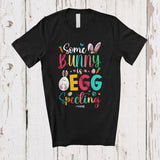 MacnyStore - Personalized Some Bunny Is Eggspecting; Fantastic Easter Pregnancy Custom Name Bunny; Family T-Shirt