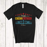 MacnyStore - Personalized The Chessfather; Amazing Father's Day Chess Custom Name Player; Vintage T-Shirt