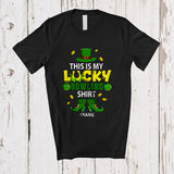 MacnyStore - Personalized This Is My Lucky Bowling Shirt; Fantastic St. Patrick's Day Custom Name Sport Player T-Shirt