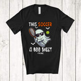 MacnyStore - Personalized This Tennis Is Boo Sheet; Joyful Halloween Custom Name Tennis Boo Ghost Player T-Shirt