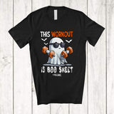 MacnyStore - Personalized This Workout Is Boo Sheet; Joyful Halloween Custom Name Gym Fitness Boo Ghost T-Shirt