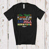 MacnyStore - Personalized Tired Of Not Being In America; Humorous St. Patrick's Day Groovy Custom Name American T-Shirt