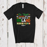 MacnyStore - Personalized Tired Of Not Being In Ireland; Humorous St. Patrick's Day Custom Name Irish T-Shirt