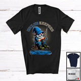 MacnyStore - Personalized Uncle's Keepers, Lovely Father's Day Fishing Gnome, Custom Name Family T-Shirt