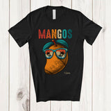 MacnyStore - Personalized Vintage Mangos; Lovely Summer Vacation Mangos Custom Name Fruits Vegan T-Shirt