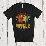 MacnyStore - Personalized Vintage Retro Promoted To Uncle 2025; Lovely Father's Day First Time Uncle; Family T-Shirt