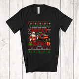 MacnyStore - Personalized Who Made Santa's Sleigh; Lovely Christmas Custom Name Welders; Plaid Sweater T-Shirt