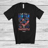 MacnyStore - Personalized Will Trade Sister For Donuts; Joyful 4th of July Custom Name Family Food; Patriotic T-Shirt