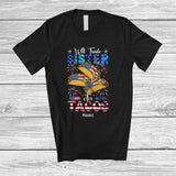 MacnyStore - Personalized Will Trade Sister For Tacos; Joyful 4th of July Custom Name Family Food; Patriotic T-Shirt
