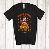 MacnyStore - Personalized Winner Turkey Dinner; Amazing Thanksgiving Custom Name Trump Back President T-Shirt