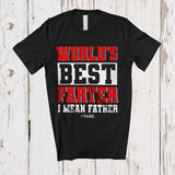 MacnyStore - Personalized World's Best Farter; Humorous Father's Day Custom Name Father Dad Family T-Shirt