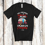 MacnyStore - Personalized Yes I Do Have A Retirement I Plan On Camping; Amusing Custom Name Retired; Family T-Shirt