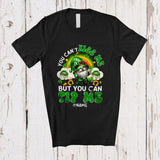 MacnyStore - Personalized You Can't Kiss Me Can Tip Me; Lovely St. Patrick's Day Custom Name Gnome; Rainbow T-Shirt