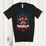 MacnyStore - Personalized You Look Like the 4th of July; Lovely Custom Name Corgi Owner; Patriotic T-Shirt