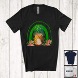 MacnyStore - Pineapple Human Costume, Lovely Pineapple Vegan Fruit Rainbow Flowers, Veganism Healthy Lover T-Shirt