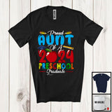 MacnyStore - Proud Aunt Of A 2024 Preschool Graduate, Wonderful Mother's Day Graduation, Proud Family T-Shirt