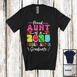 MacnyStore - Proud Aunt Of A 2025 Kindergarten Graduate; Amusing Mother's Day Graduation; Women Family T-Shirt