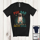 MacnyStore - Pug Dad Definition Regular Dad But Cooler, Amazing Father's Day Vintage, Family Group T-Shirt