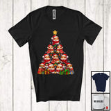MacnyStore - Santa Hamster Christmas Tree; Amazing X-mas Christmas Lights Animal Lover; Family Group T-Shirt