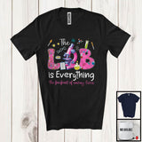 MacnyStore - The LAB Is Everything; Lovely Medical Laboratory Professionals Week; Women Nurse Family T-Shirt