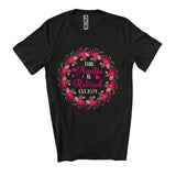 MacnyStore - This AuntieIs Retired Est. 2024, Humorous Mother's Day Flowers, Retirement Plan Family Group T-Shirt