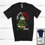 MacnyStore - This Is My Christmas Pajama Shirt; Fantastic X-mas Tree Cosplay Persian Cat Owner; Family Group T-Shirt