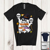 MacnyStore - This Is My Halloween Costume Don't Care Me, Humorous Halloween Boo Ghost, Skulls Family T-Shirt